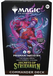 Strixhaven Prismari Performance Commander Deck