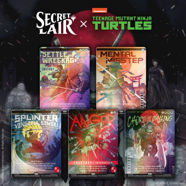TMNT The Last Ronin Secret Lair FOIL