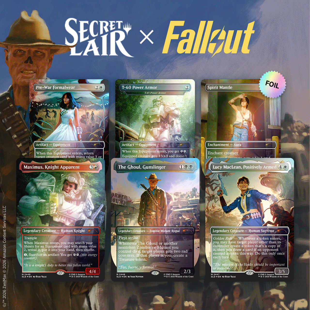 Fallout: Beyond Vault 33 Secret Lair FOIL